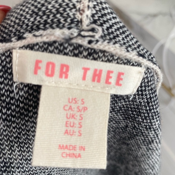 For Thee long Snake Print Cardigan Patch Pockets in Front Size Small - Picture 4 of 9